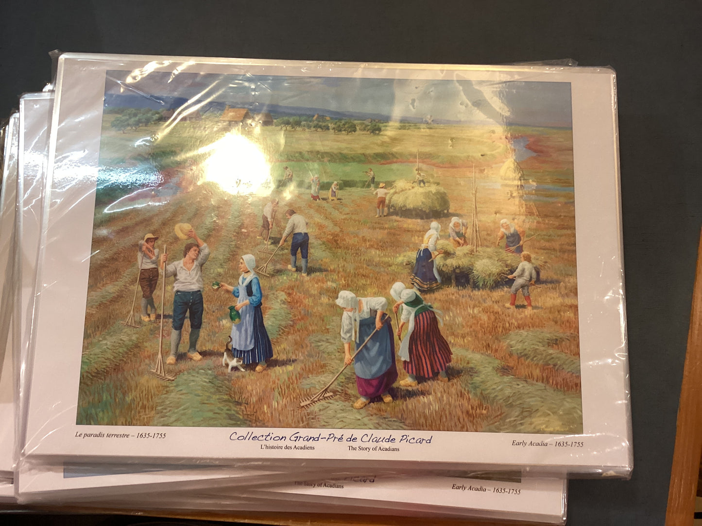 Sets de table des tableaux de Claude Picard