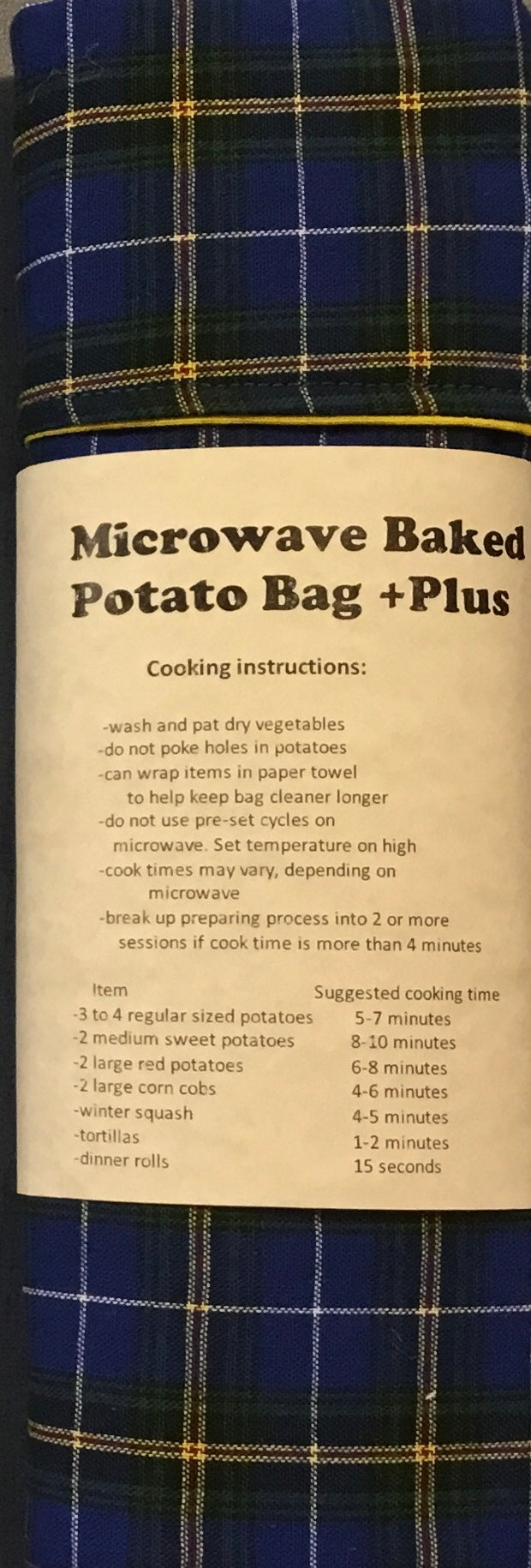 Sac de pommes de terre au four