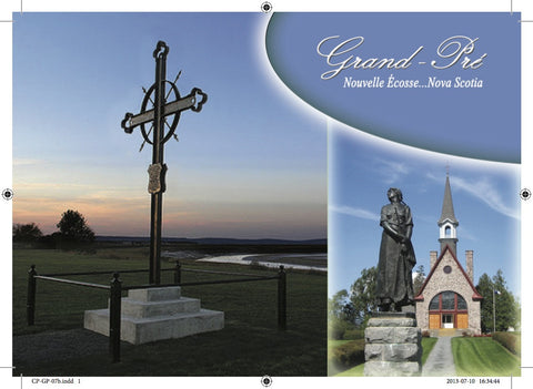 Postcard: CPGP07 Grand-Pré Nova Scotia 2 images