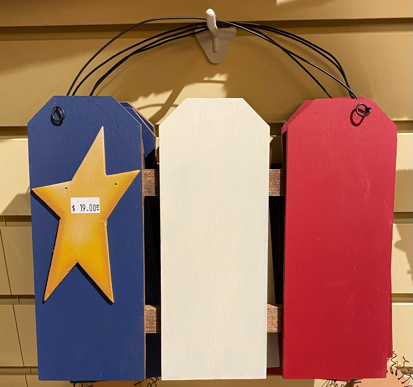 Décoration en bois : grande clôture