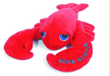 Cuddle Toy: 12" Lobster with Big Eyes (Nova Scotia Lettering)