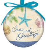 Ornament: Ball Light up Seas & Greetings