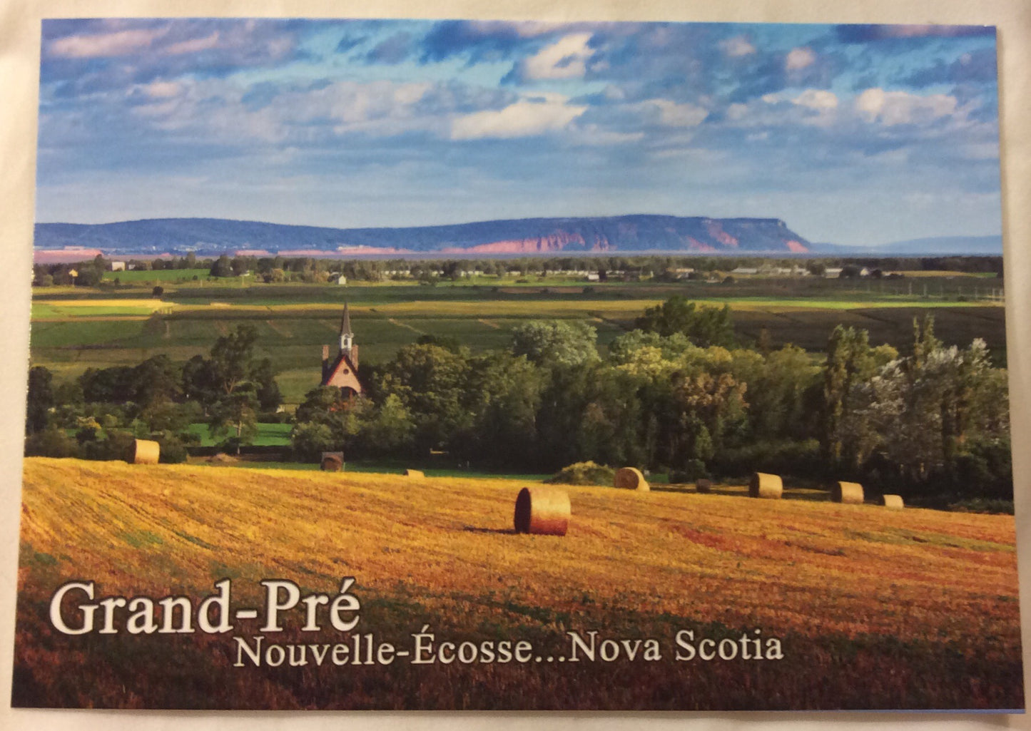 Postcard: CPGP08 Grand-Pré Nouvelle-Écosse Landscape