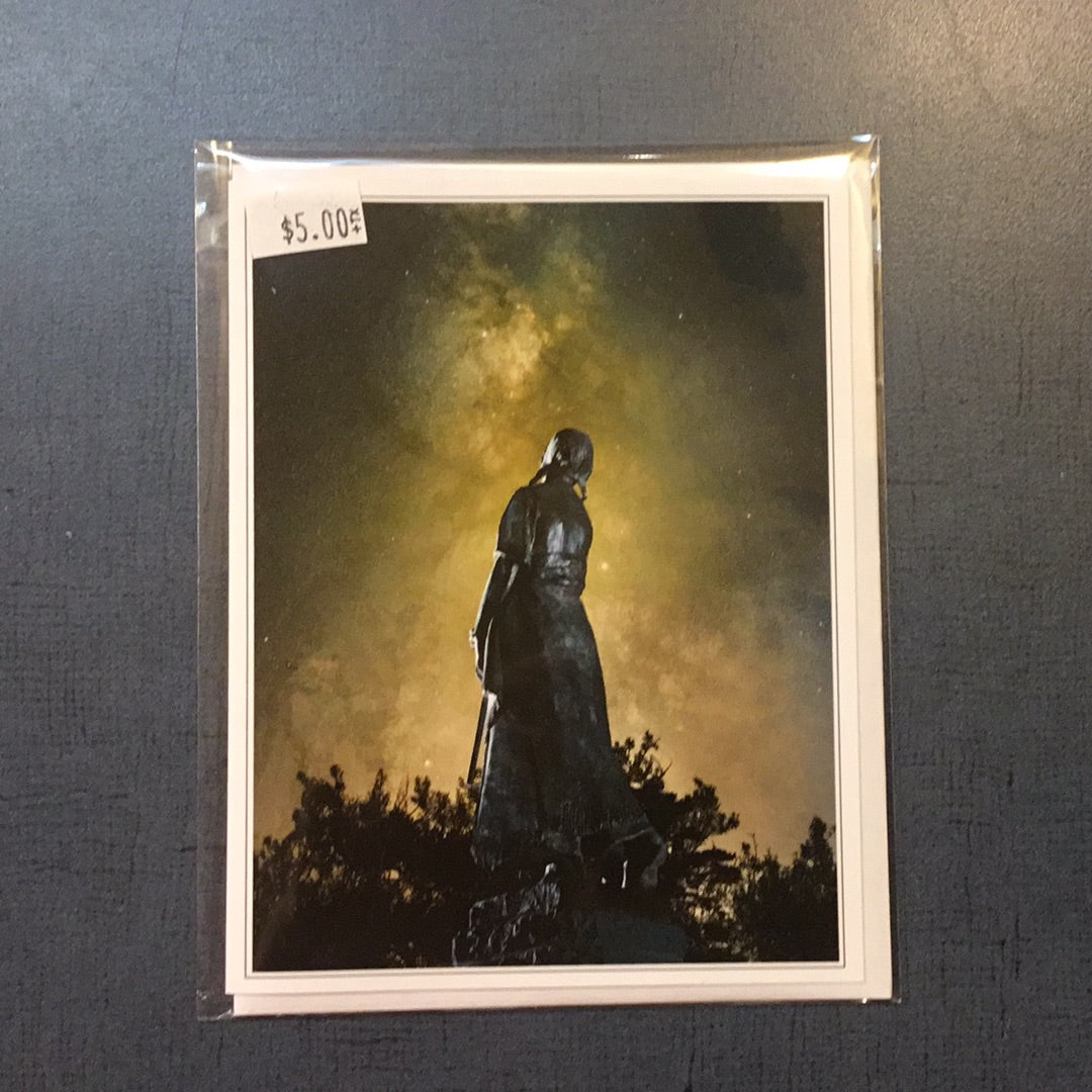 Greeting Card: Evangeline Stargazing