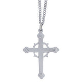 Pendant: Acadian Cross Handcrafted Pewter