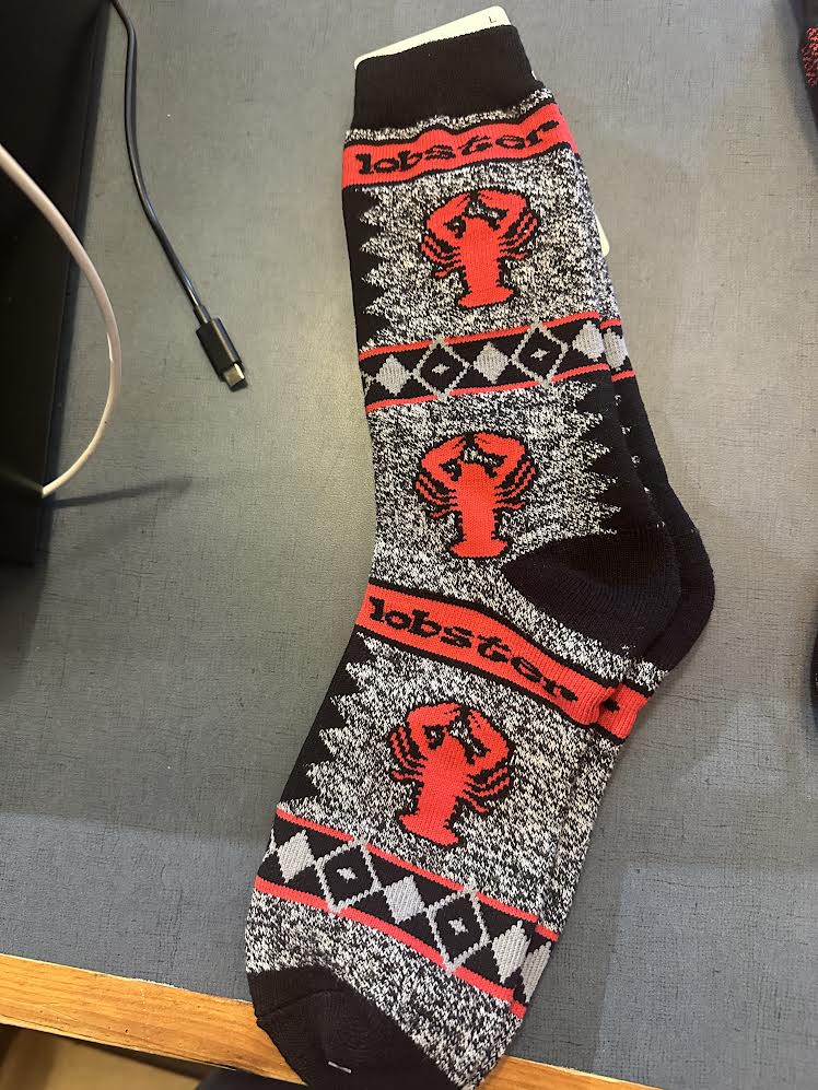 Lobster 'Blanket' Socks