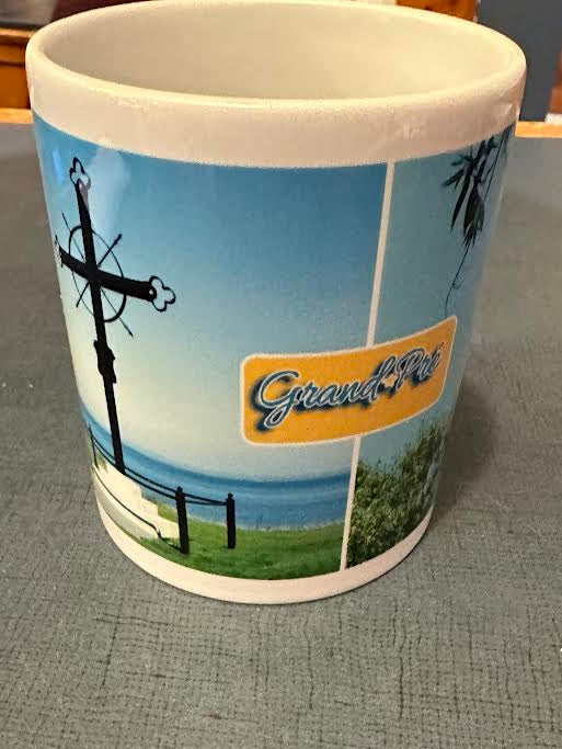 Mug: Deportation Cross & Statue of Evangeline