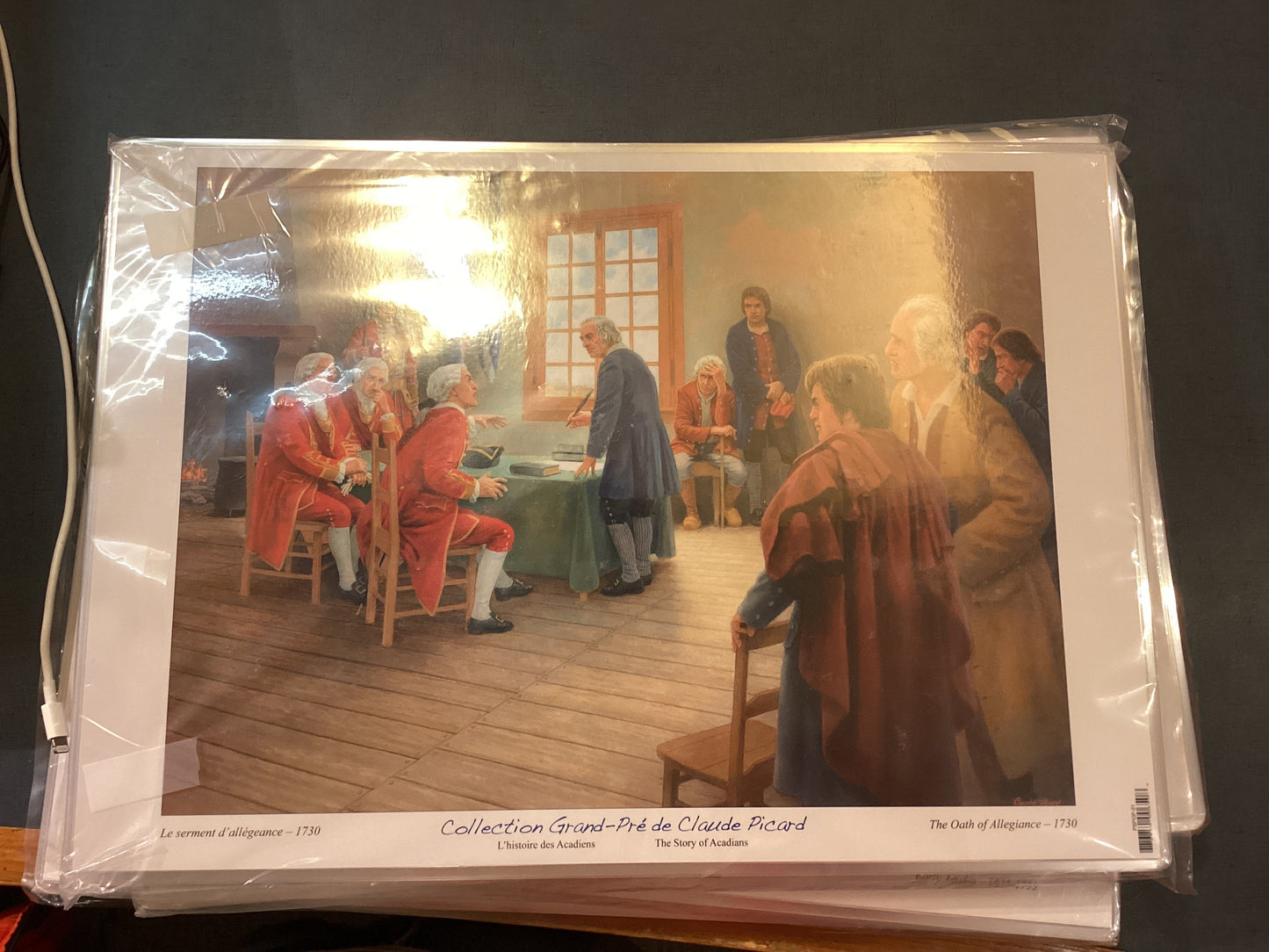 Sets de table des tableaux de Claude Picard