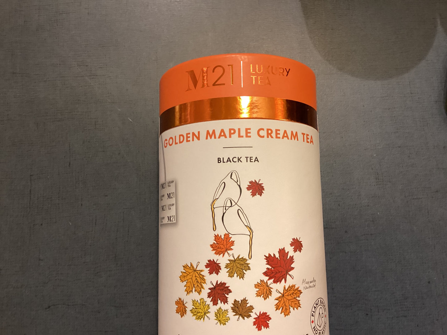 Thé à l'érable doré