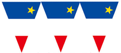 Bannière du drapeau acadien