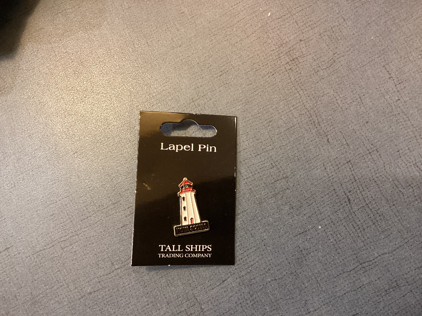 Lapel Pin: Nova Scotia Lighthouse