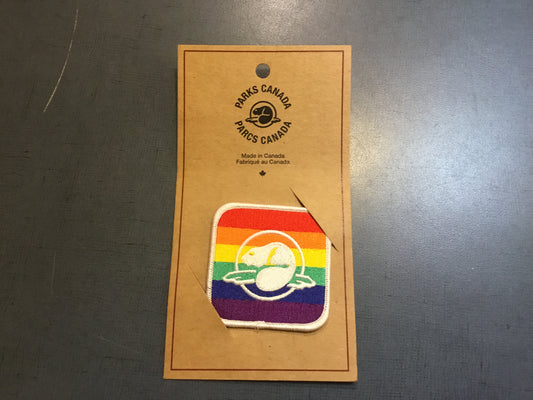 Écusson de fierté brodé de Parcs Canada