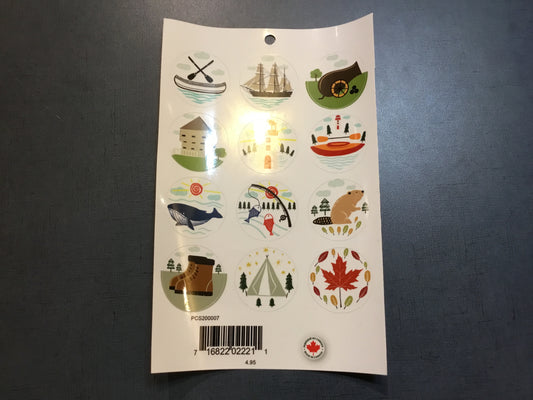 Feuille d’autocollants pour enfants de Parcs Canada