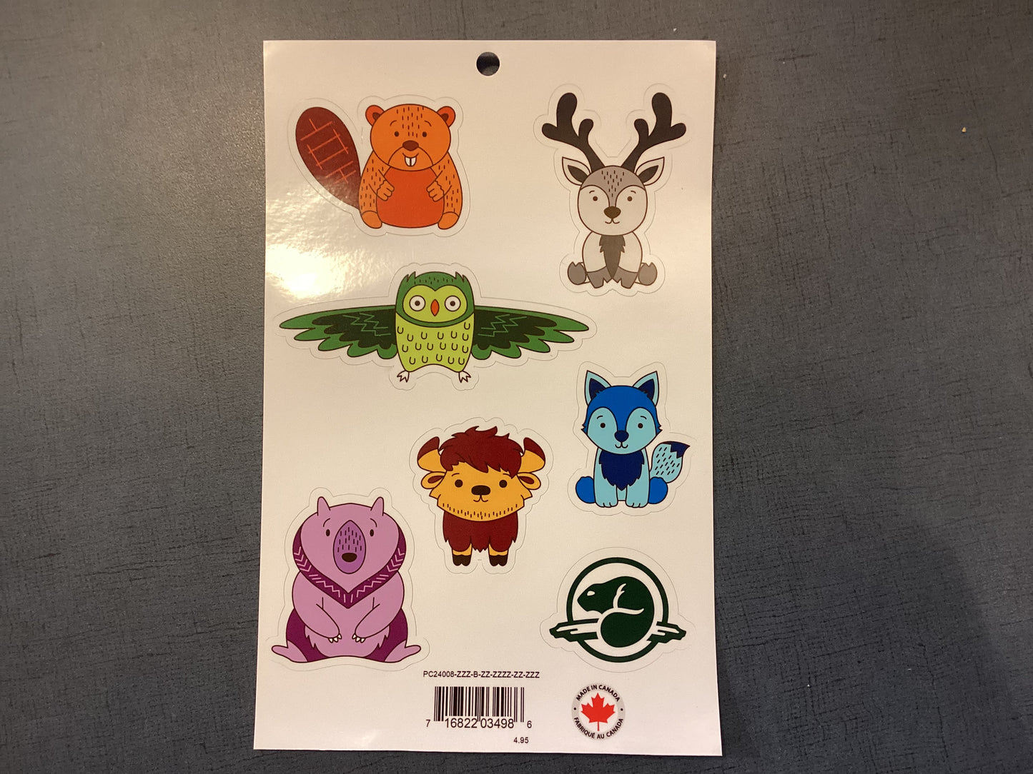 Parks Canada Sticker Sheet