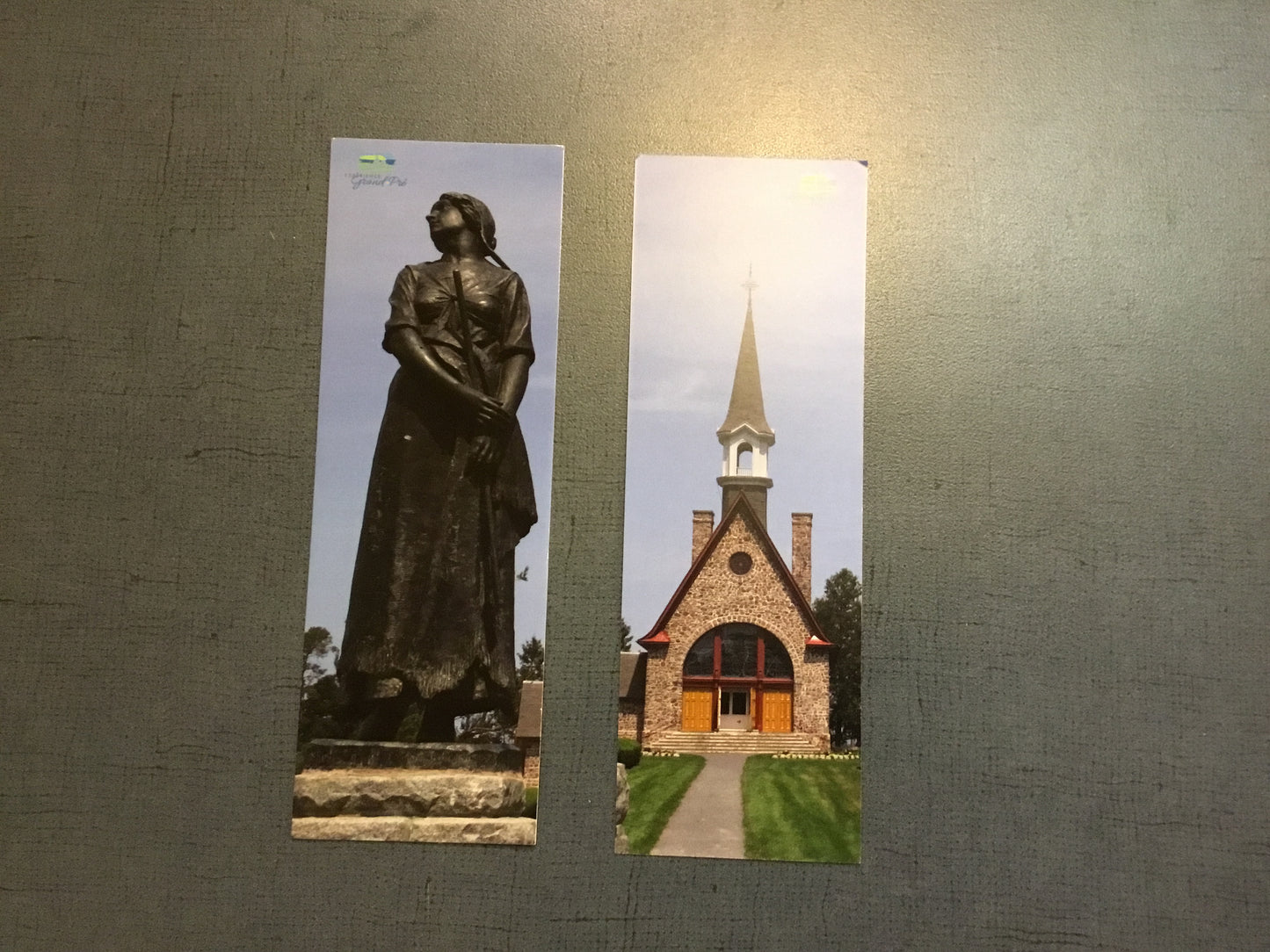 Marque-pages Grand-Pré assortis : recto verso