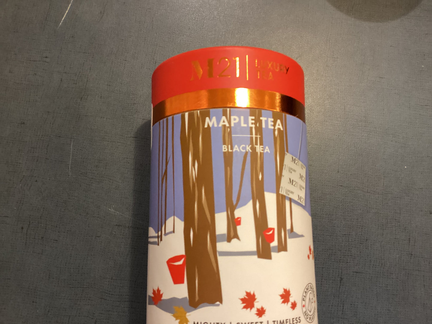 Thé noir à l'érable