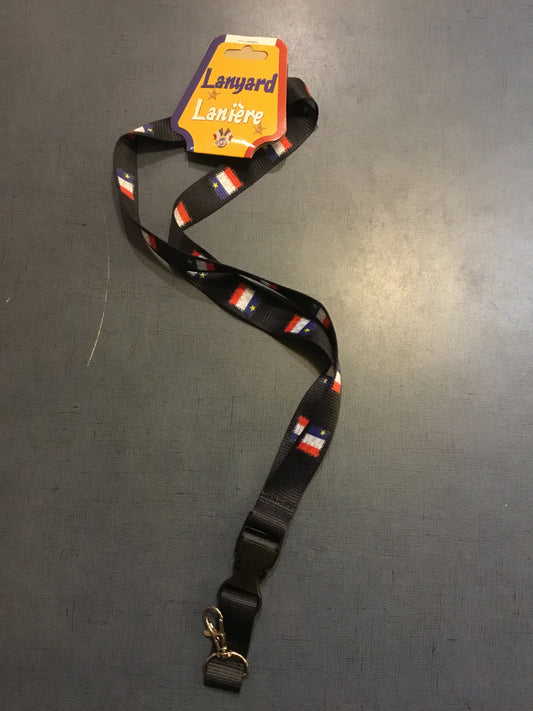 Cordon du drapeau acadien en détresse