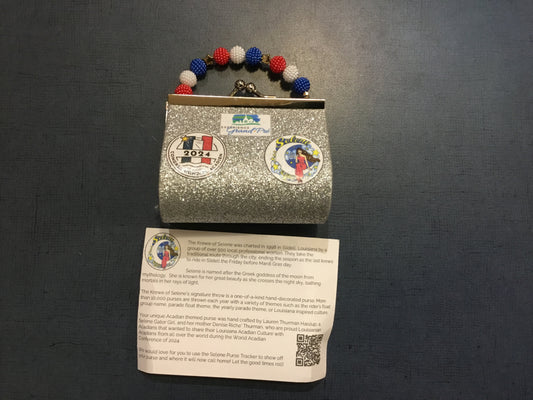 Jetés de sac à main de Mardi Gras