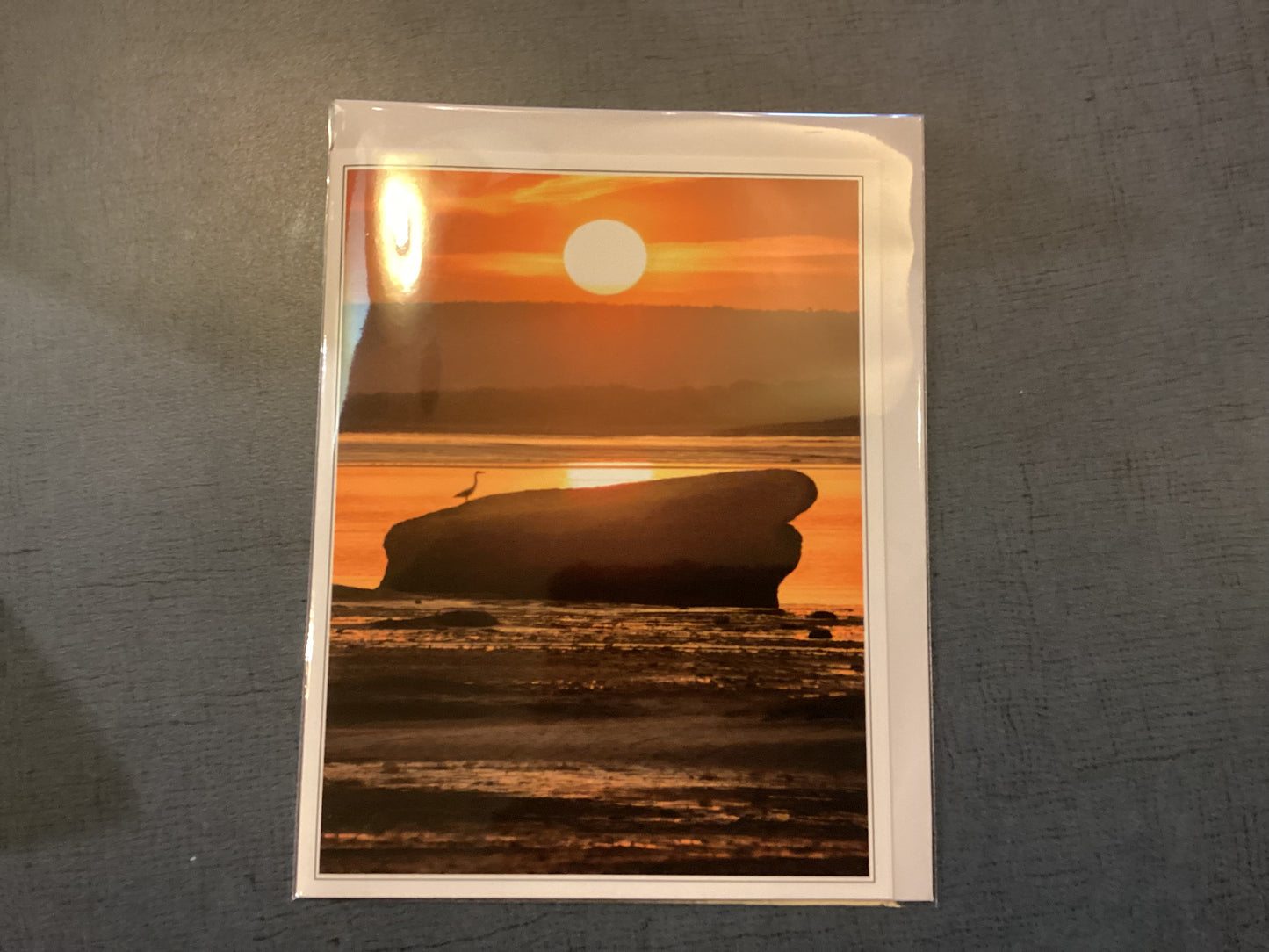 Greeting Card: Evangeline Beach at Rest