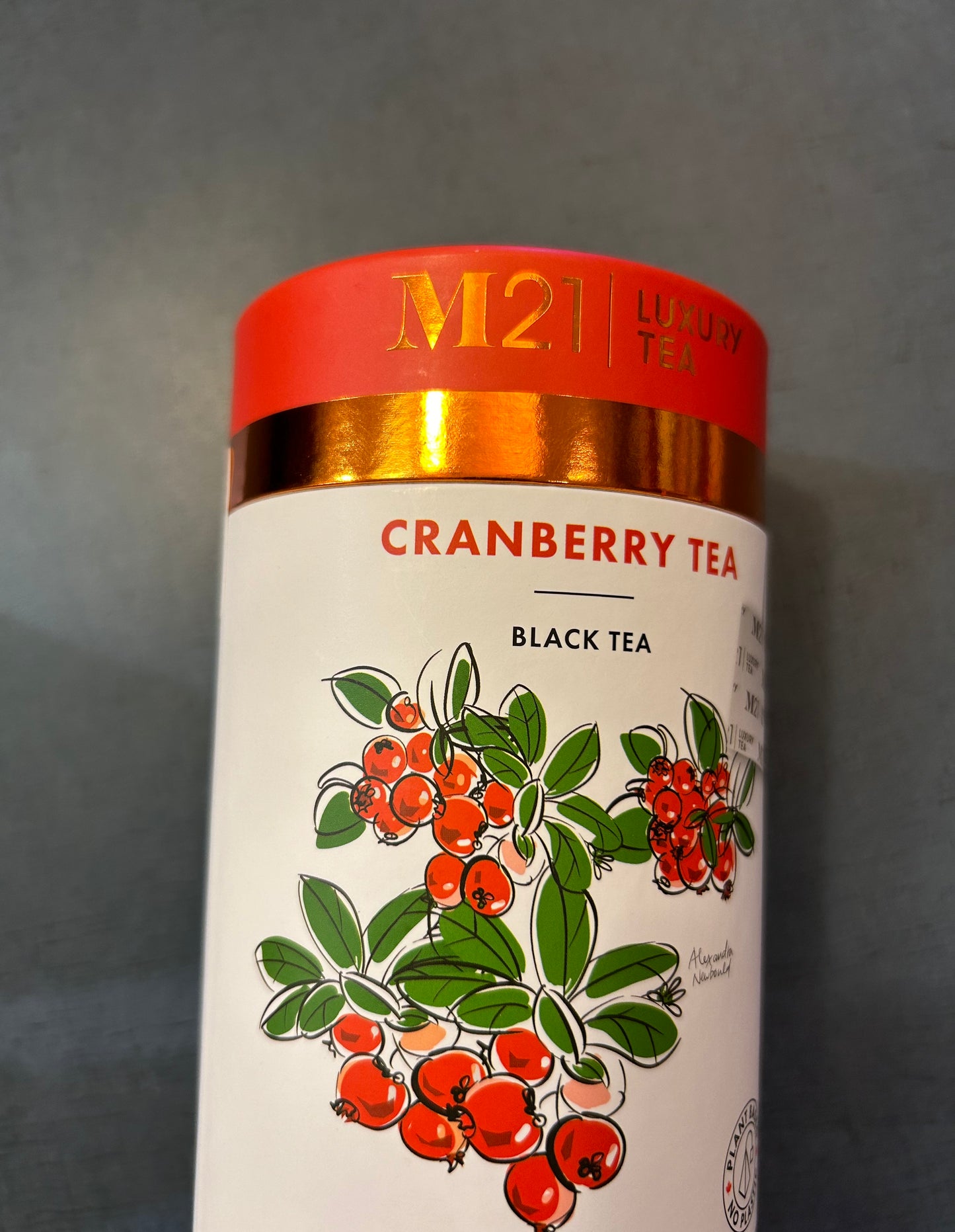 Thé aux canneberges