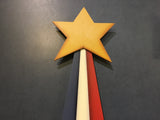 Wooden Decoration: Acadian Shooting Star