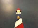 Wooden Decoration: Acadian Lighthouse Magnet