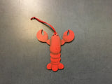 Wooden Decoration: Acadian Lobster Ornament