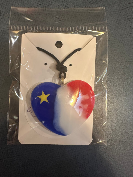 Acadian Heart Necklaces