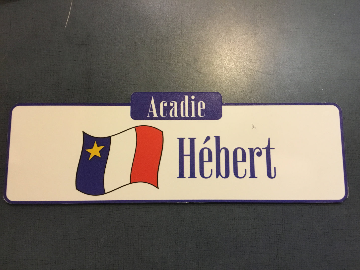 Plaques : Noms de famille acadiens