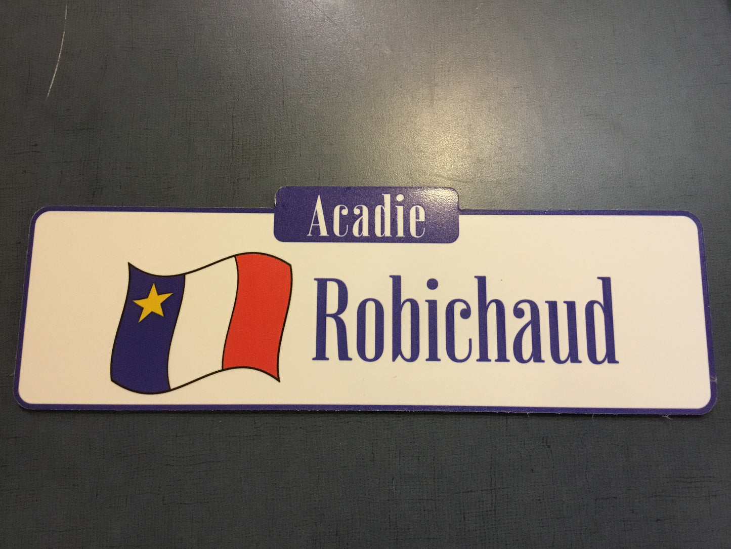 Plaques : Noms de famille acadiens