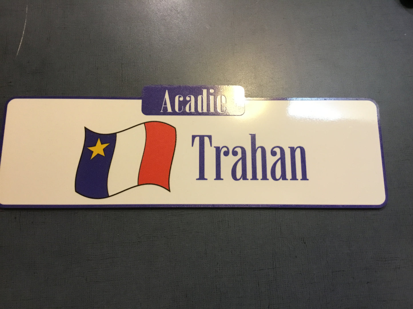Plaques : Noms de famille acadiens
