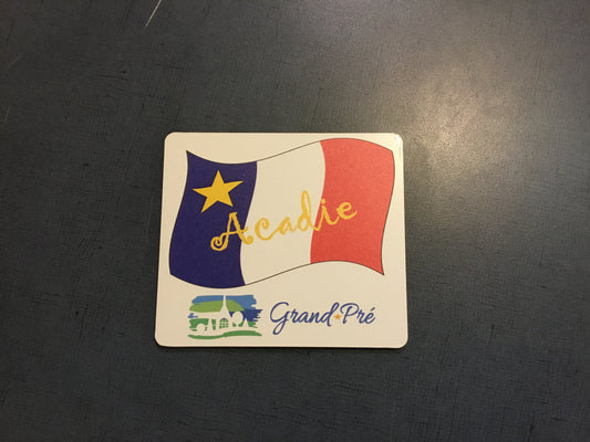 Sous-verres : Acadie + Drapeau