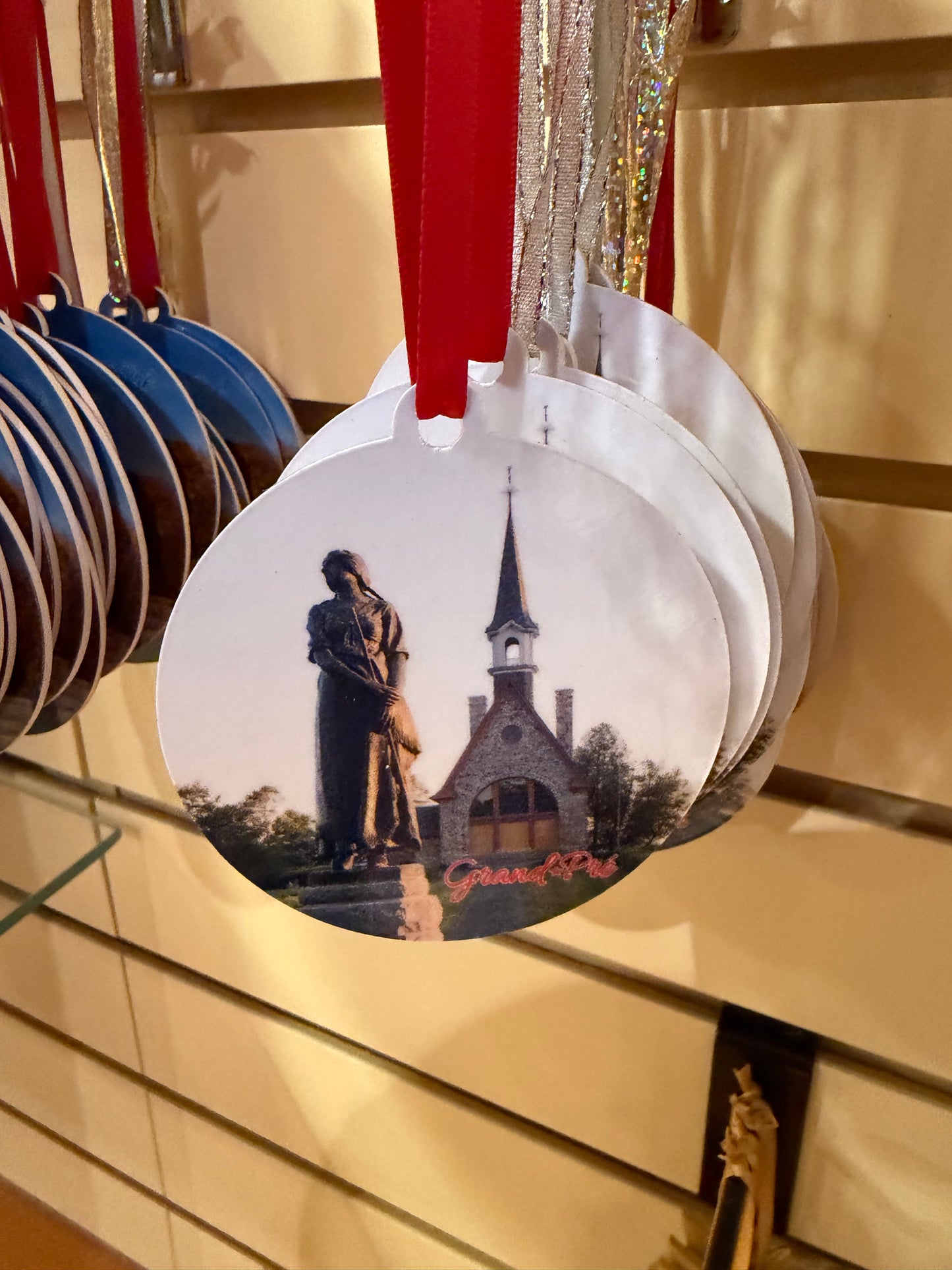 Grand-Pré Double Sided Christmas Ornaments
