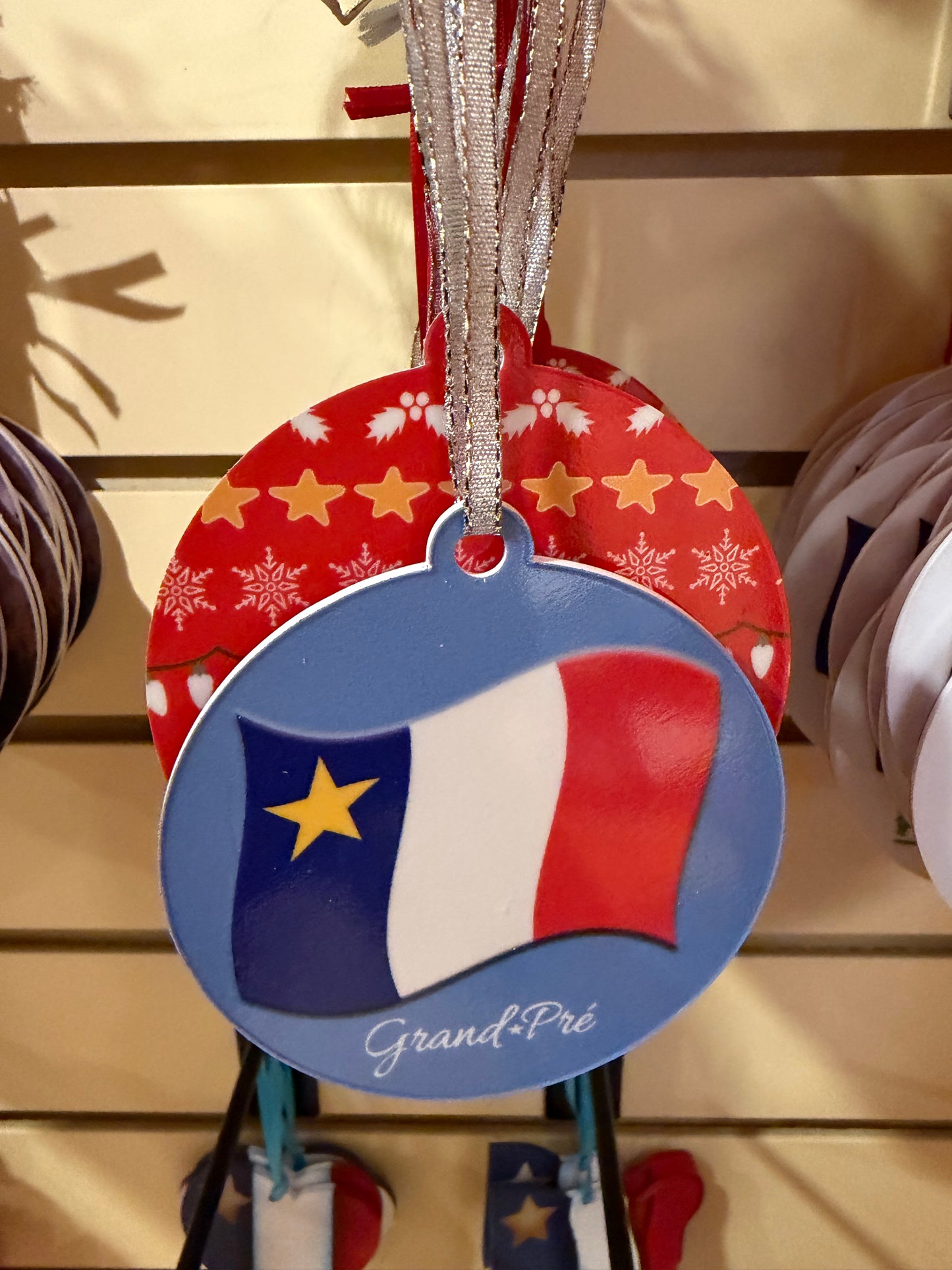 Grand-Pré Double Sided Christmas Ornaments