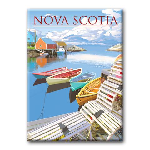 Magnet: Peggy's cove Watercolour