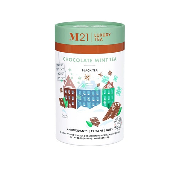 Chocolate mint tea