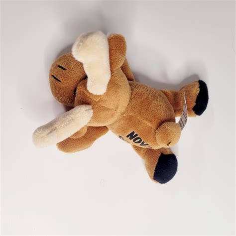 Magnet: Moose Plush w Nova Scotia lettering