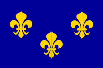 French Flag c.1365-1764, 36"x60"