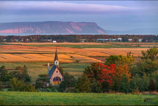 Greeting Card: Grand Pré Dawn