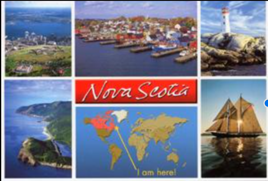 Magnet: I am Here Multiview of Nova Scotia