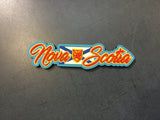 Magnet: Nova Scotia Flag PVC Rubber