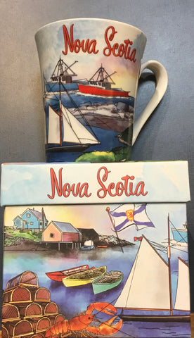 Mug: Nova Scotia Watercolour