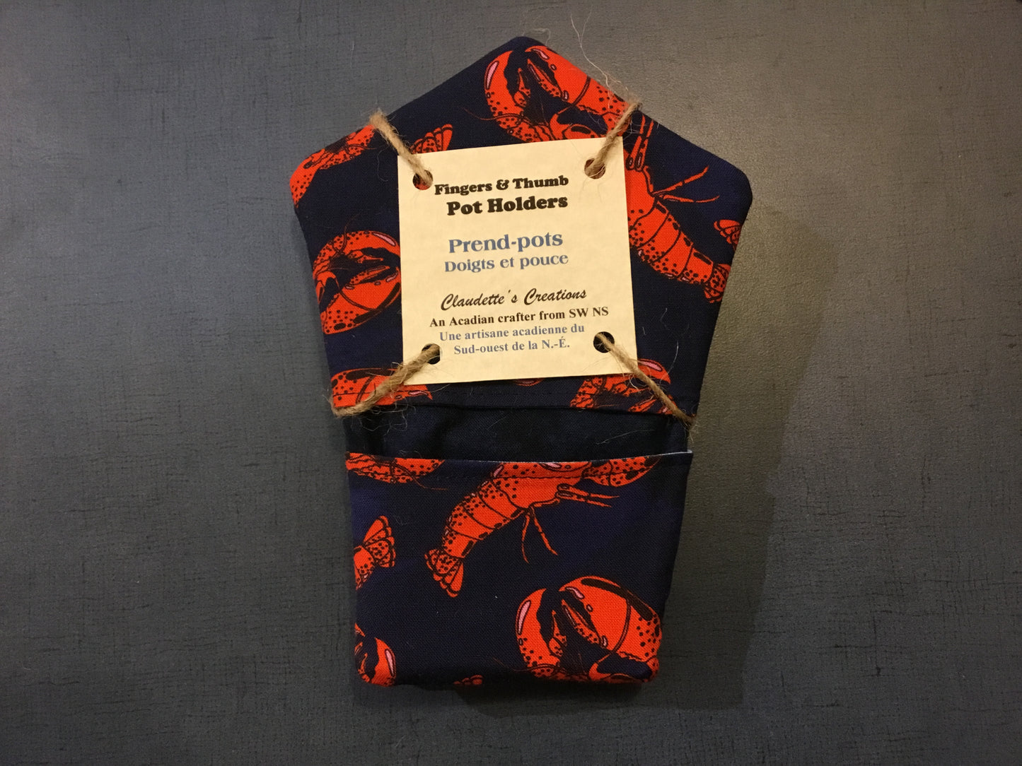 Maniques pour doigts et pouces