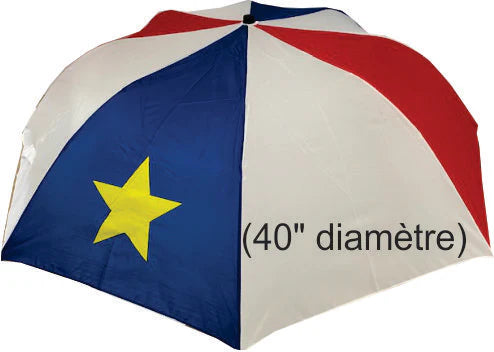 Parapluie : Drapeau Acadien