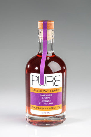 Maple Syrup: Lavender & Chai Pure Infused