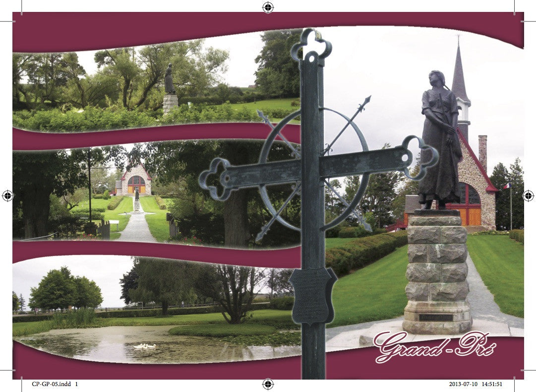 Carte postale : CPGP05 Grand-Pré avec Croix de Déportation (bordeaux)