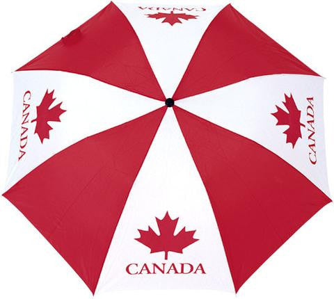 Umbrella: Canada Red Leaf Collapsible