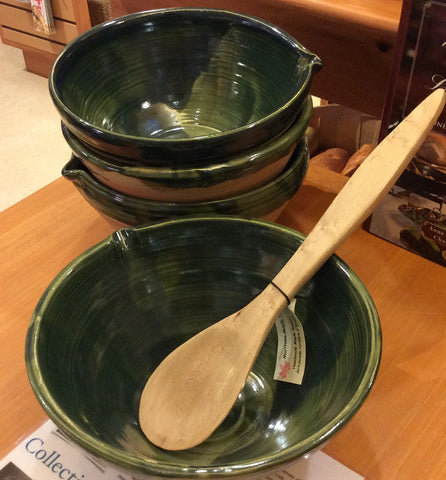 Saintonge Pottery: Mixing Bowl