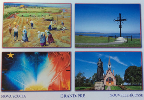 Postcard: CPGP03 Grand-Pré 4 images