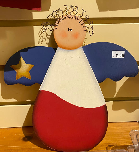 Décoration en bois : Ange Acadien